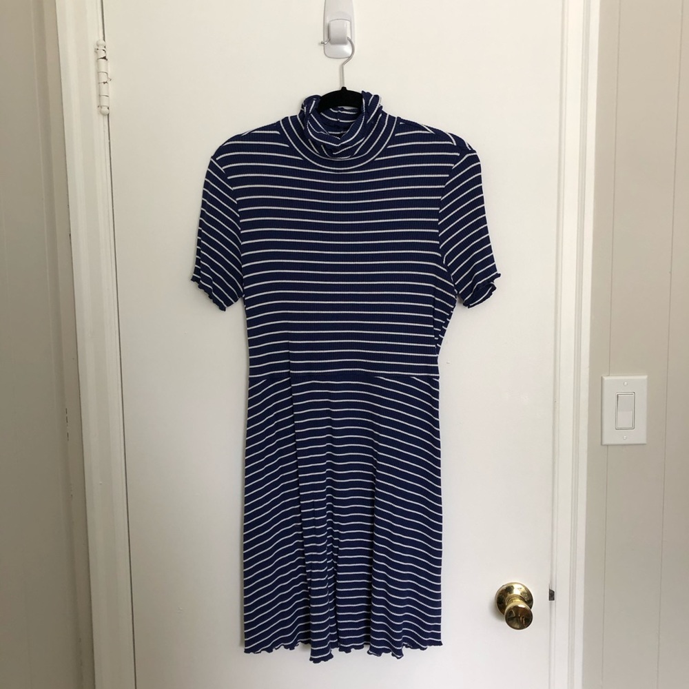 ASOS Turtleneck Skater Dress